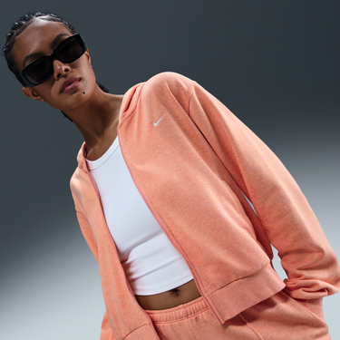 Суитчър Nike Nike Sportswear Chill Terry Full-Zip Hoodie Оранжево
 | FN2415-844, 3