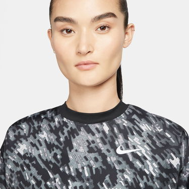 Суитчър Nike Printed Running Top Черно | DM7297-010, 4