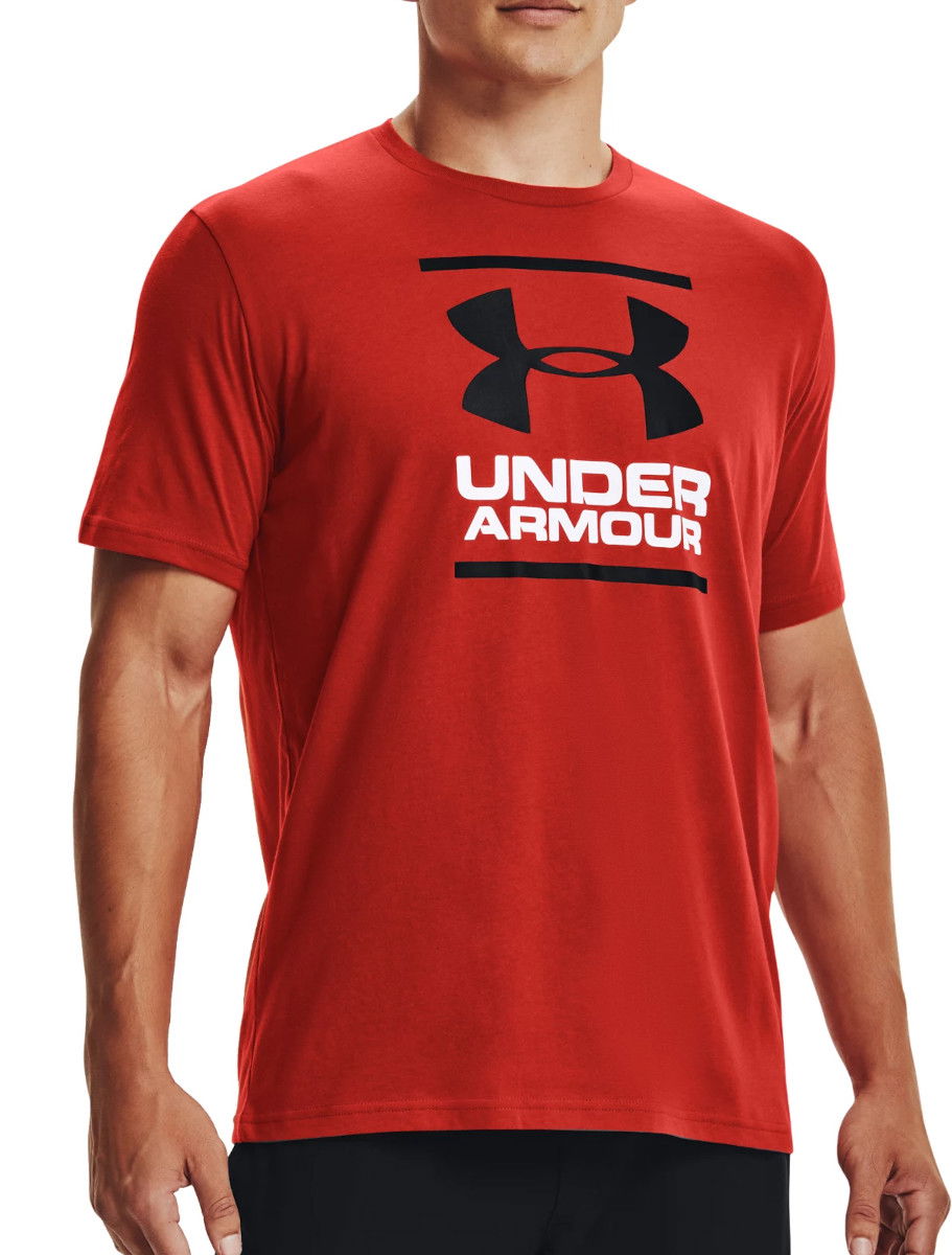 Тениска Under Armour Foundation Graphic Logo Short Sleeve T-Shirt Червено | 1326849-839, 0