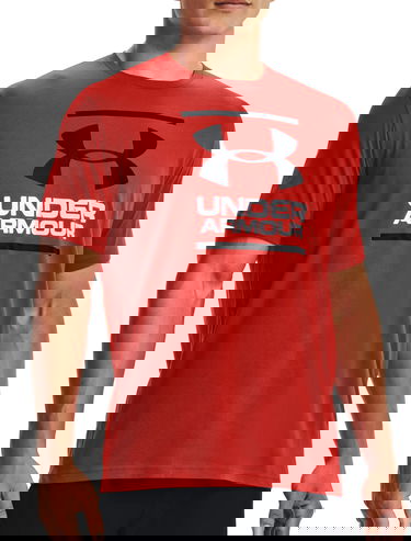 Тениска Under Armour Foundation Graphic Logo Short Sleeve T-Shirt Червено | 1326849-839, 0