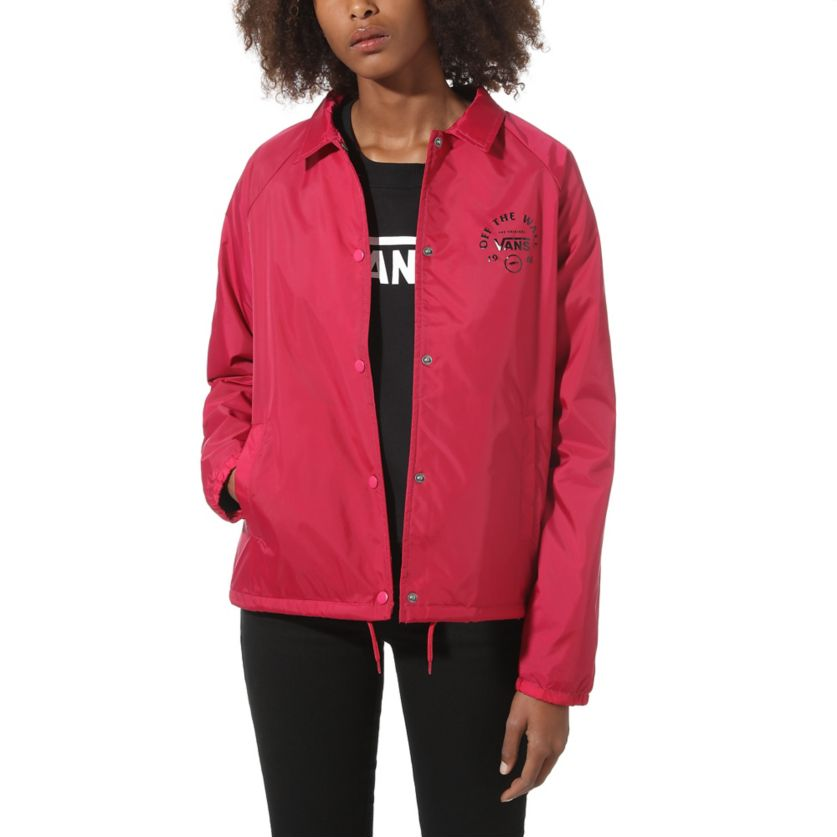Ветровка Vans Attendance Coach Jacket Розово | vn0a47u2sq21, 0