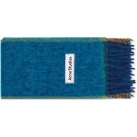 Шал Acne Studios Vally Solid Scarf "Turquoise Blue" Тъмно синьо | CA0290-AAP, 2