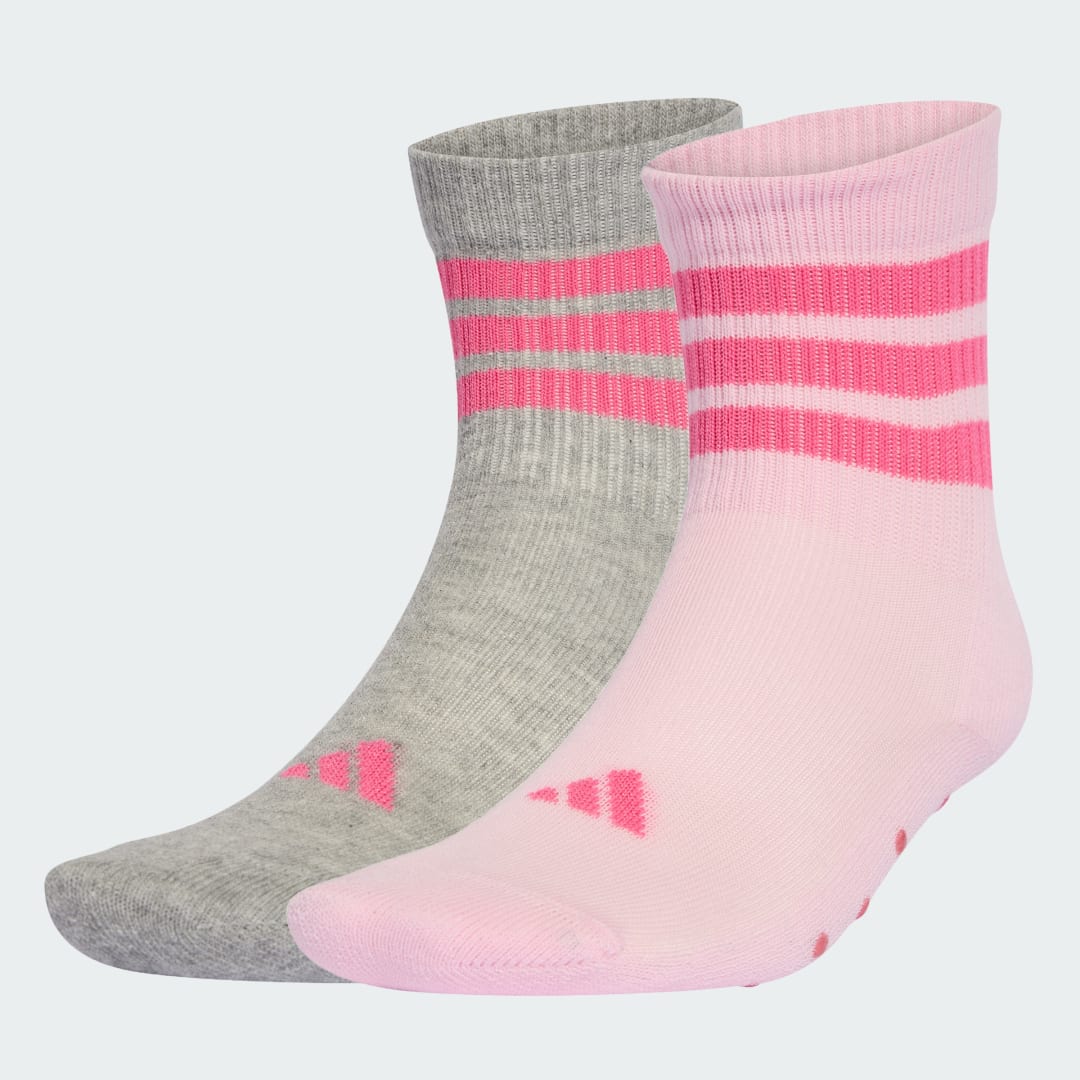 Чорапи adidas Performance Kids' Anti-Slip Quarter Socks Сиво | JW9794, 0