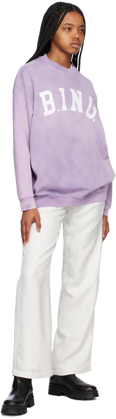 Панталони Anine Bing Carrie Pleated Trousers Бяло | A-03-3269-100, 3