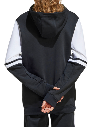 Суитчър adidas Originals SQ25 SW HOOD Hoodie Тъмно синьо | je2768, 2