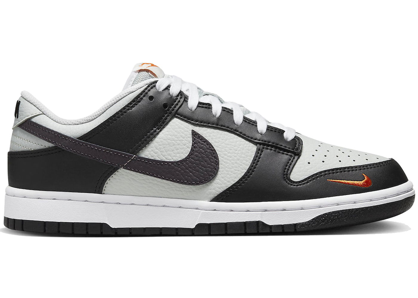 Кецове и обувки Nike Dunk Low Mini Swoosh Черно | FN7808-001, 1