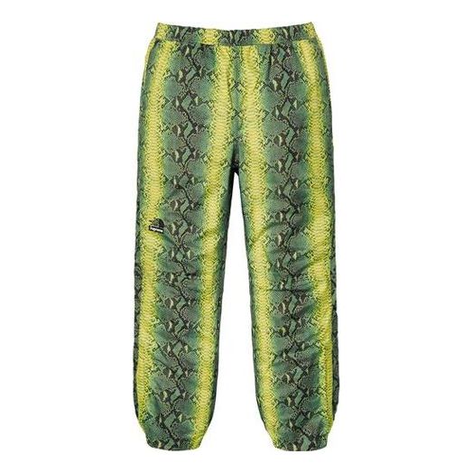 Спортни панталони Supreme Taped Seam Pants Зелено | SUP-SS18-387