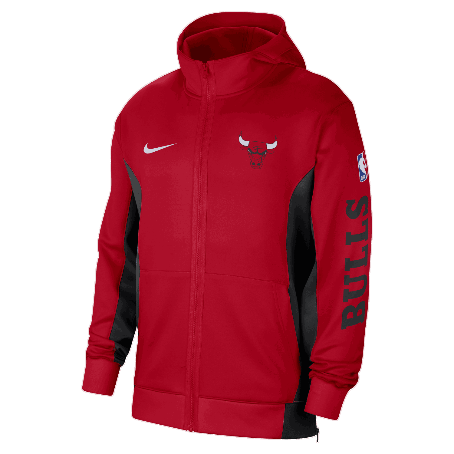 Суитчър Nike Dri-FIT NBA Chicago Bulls Showtime Hoodie Червено | FB3402-657, 0