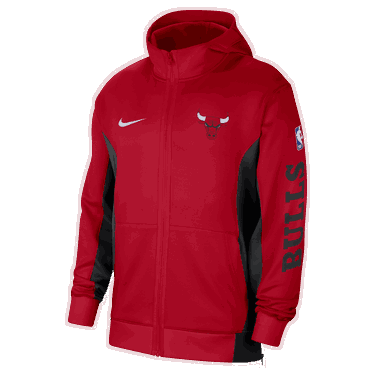 Суитчър Nike Dri-FIT NBA Chicago Bulls Showtime Hoodie Червено | FB3402-657, 0