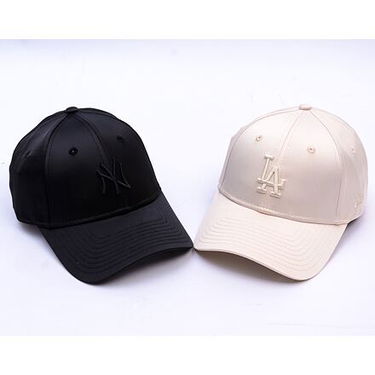 Шапка с козирка New Era Satin 9FORTY LA Dodgers Adjustable Cap Бежово | 60595362, 3