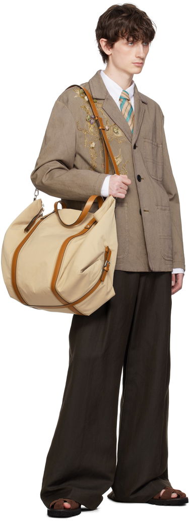 Чанта за пътуване Paul Smith Paul Smith Holdall Duffle Bag Бежово | M1A-8062-PTAILO, 3