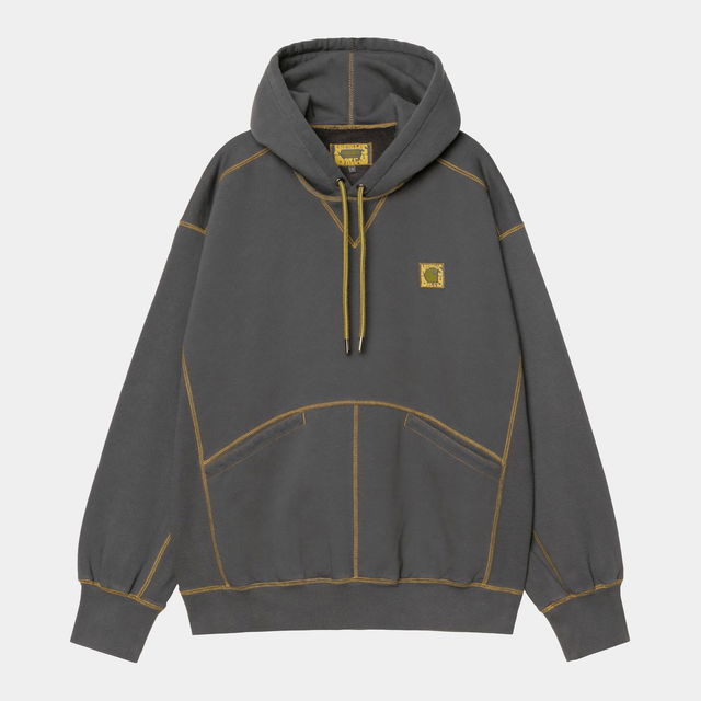 Nicholas Daley Contrast Stitch Stone Washed Hoodie