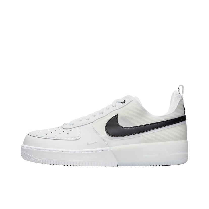 Кецове и обувки Nike Air Force 1 Low React White Black Бяло | DV0808-101