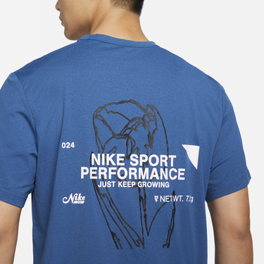 Тениска Nike Hyverse Dri-FIT UV Синьо | FN3279-476, 4