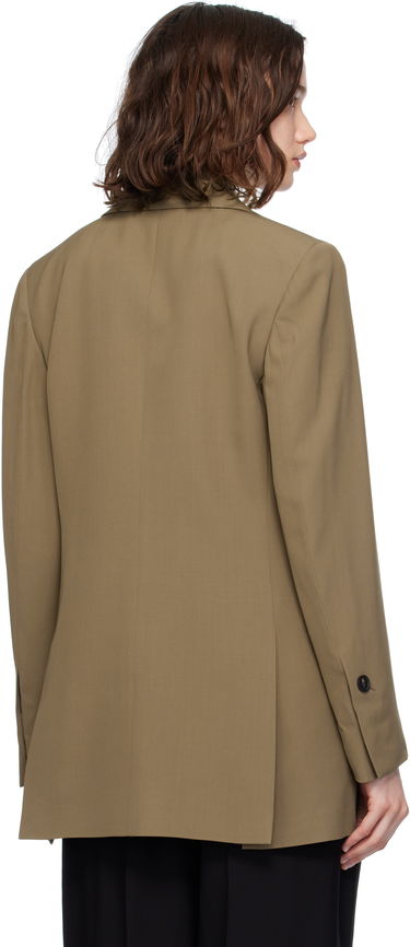 Яке FERRAGAMO Ferragamo Single Breasted Blazer Зелено | 782598, 2
