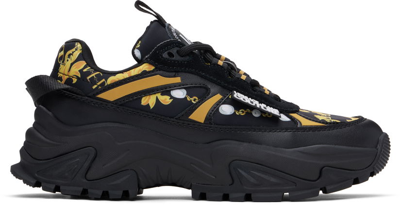 Кецове и обувки Versace Versace Jeans Couture Hiker Low Top Черно | E77VA3SVG_EZP321