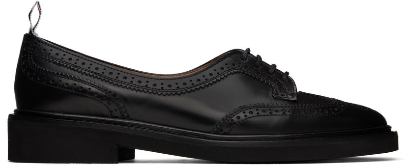Риза Thom Browne Thom Browne Low Throat Wingtip Derbys Черно | FFC005C-L0043