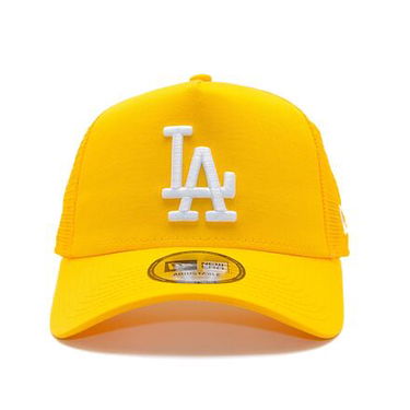 Шапка с козирка New Era New Era MLB Essential 9FORTY Trucker LA Dodgers Cap One Size (56-59 cm) Жълто | 60595189, 1