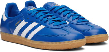 Кецове и обувки adidas Originals Samba OG Синьо | JR0882, 3