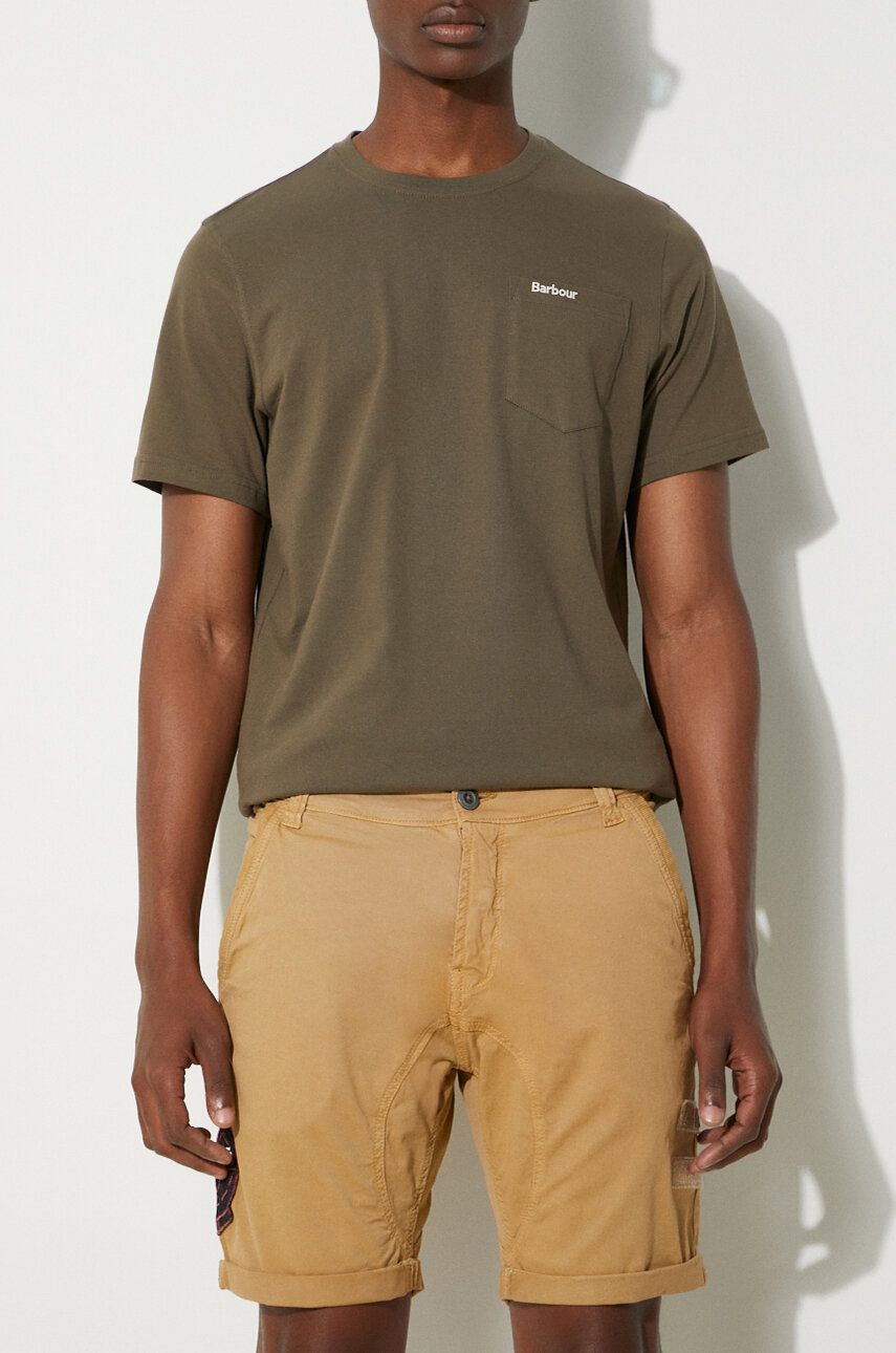 Къси панталони Alpha Industries Kerosene Patch Shorts Бежово | 116212.14, 0