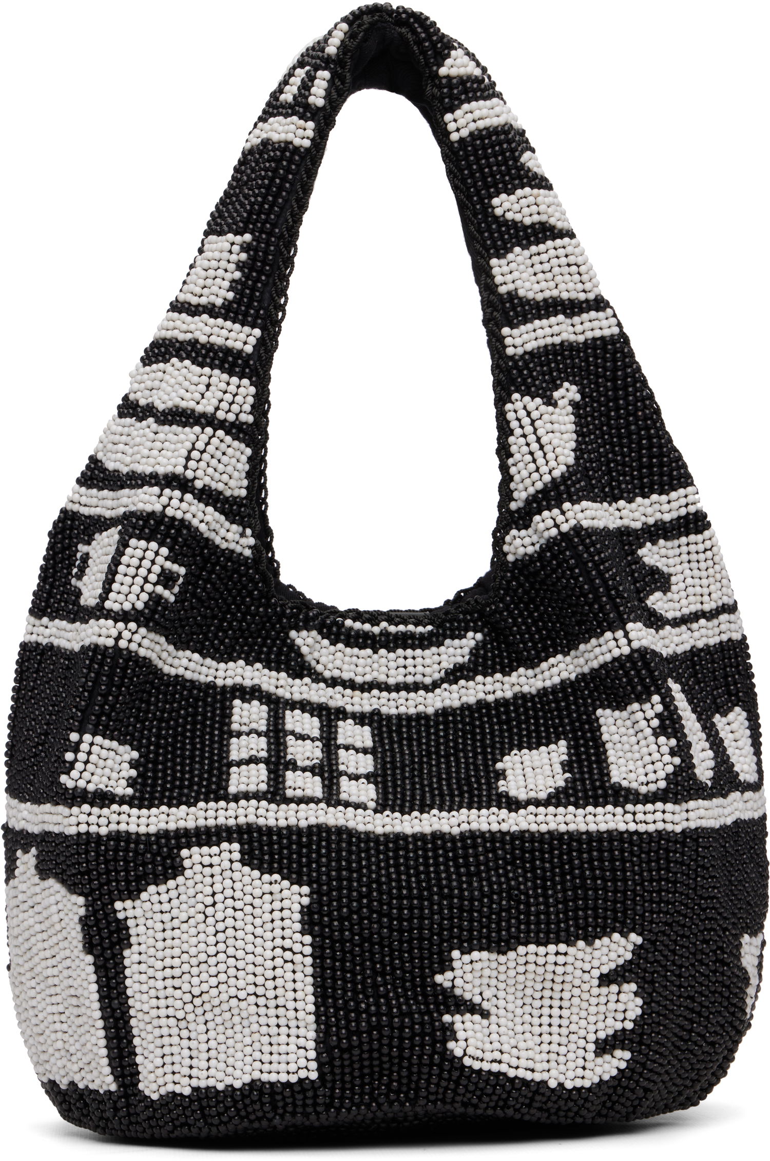 Голяма пазарска чанта JW Anderson JW Anderson Mini Beaded House Pattern Shopper Tote Многоцветен | HB0744-FA0470, 0