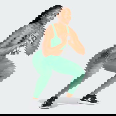 Клинове adidas Performance Optime Power 7/8 Leggings Зелено | IT6747, 3