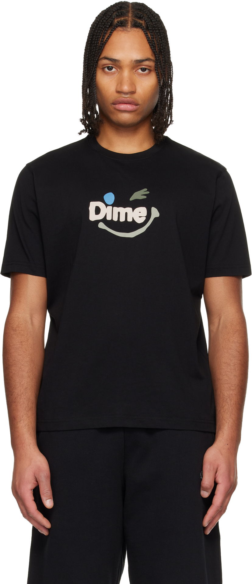 Тениска Dime Winky T-shirt Черно | DIMEHO2567BLK