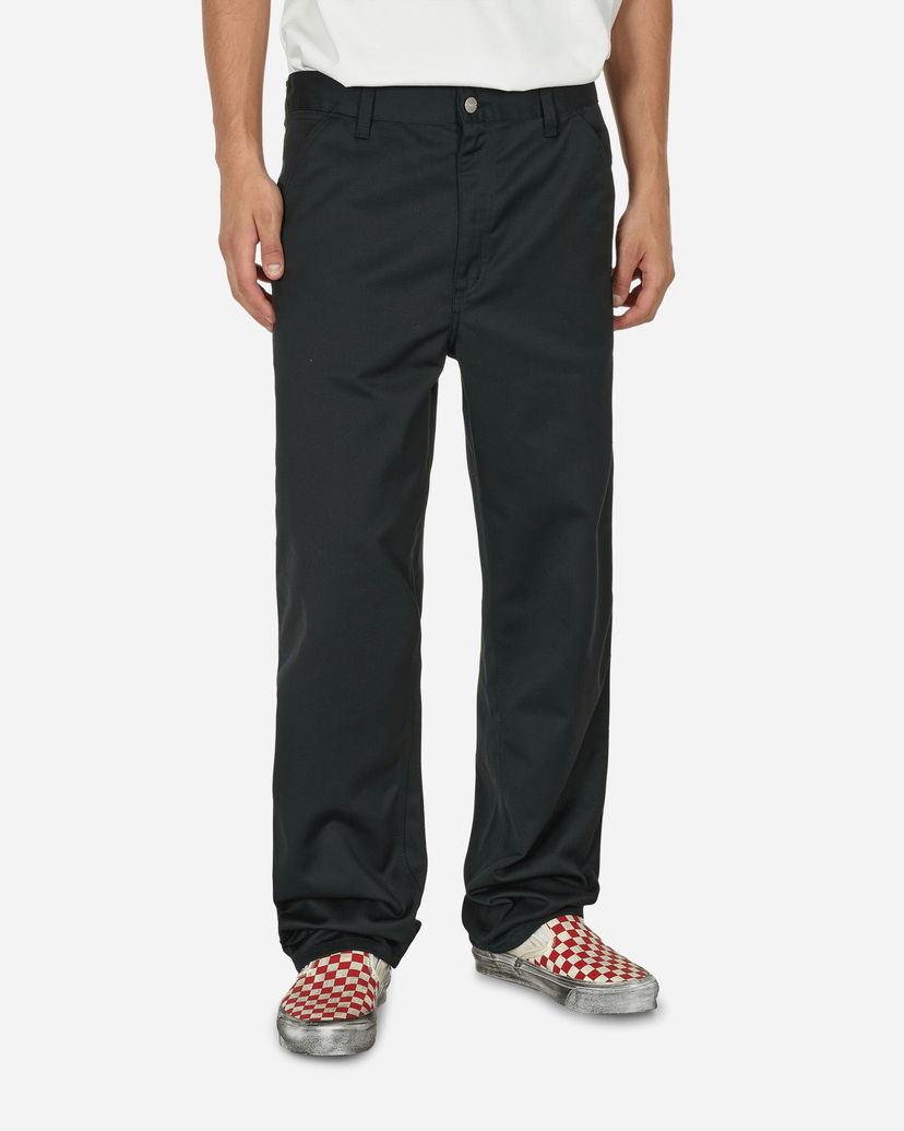 Панталони и дънки Carhartt WIP Simple Pant Black (Rinsed) Синьо | I020075_89_02