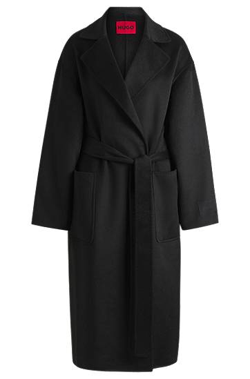 Oversized Tie-up Coat