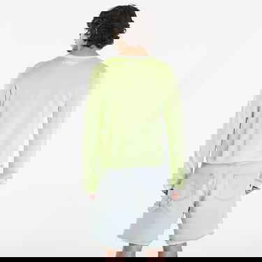 Тениска adidas Originals Wales Bonner x Knit Long sleeve Tee Semi Frozen Yellow/ White Жълто | IZ1892, 3