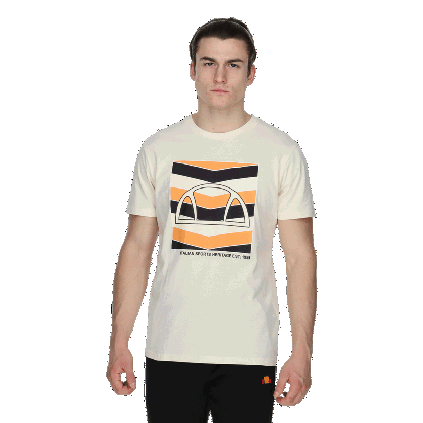Тениска Ellesse Men's Heritage T-Shirt Бежово | ELA241M806-11