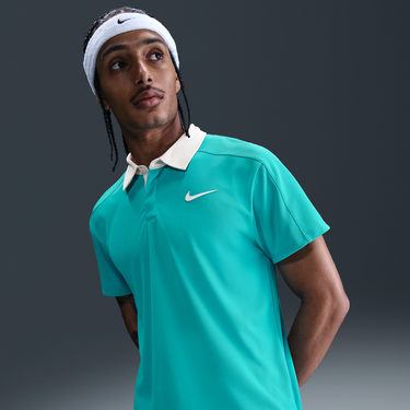 Поло тениска Nike NikeCourt Dri-FIT ADV Slam Tennis Polo Тюркоазено | FZ6931-345, 4