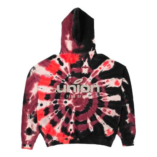 Суитчър Fear of God Fear of God Essentials x Union LA Vintage Tie Dye Hoodie Червено | FOG-FW21-093