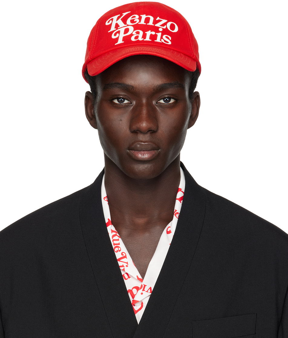 Шапка с козирка KENZO Paris Utility Cap Червено | FE58AC511F42, 0