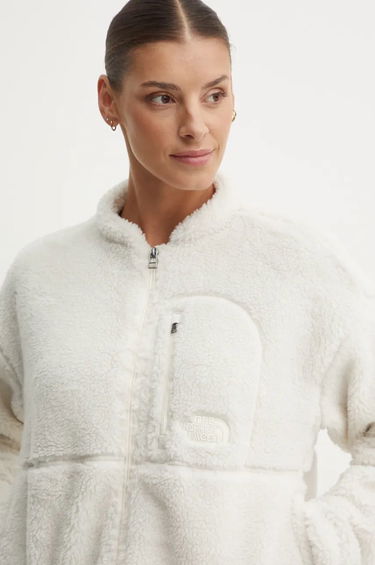 Яке The North Face White Cropped Fleece Jacket Бяло | NF0A88ZBQLI1, 3