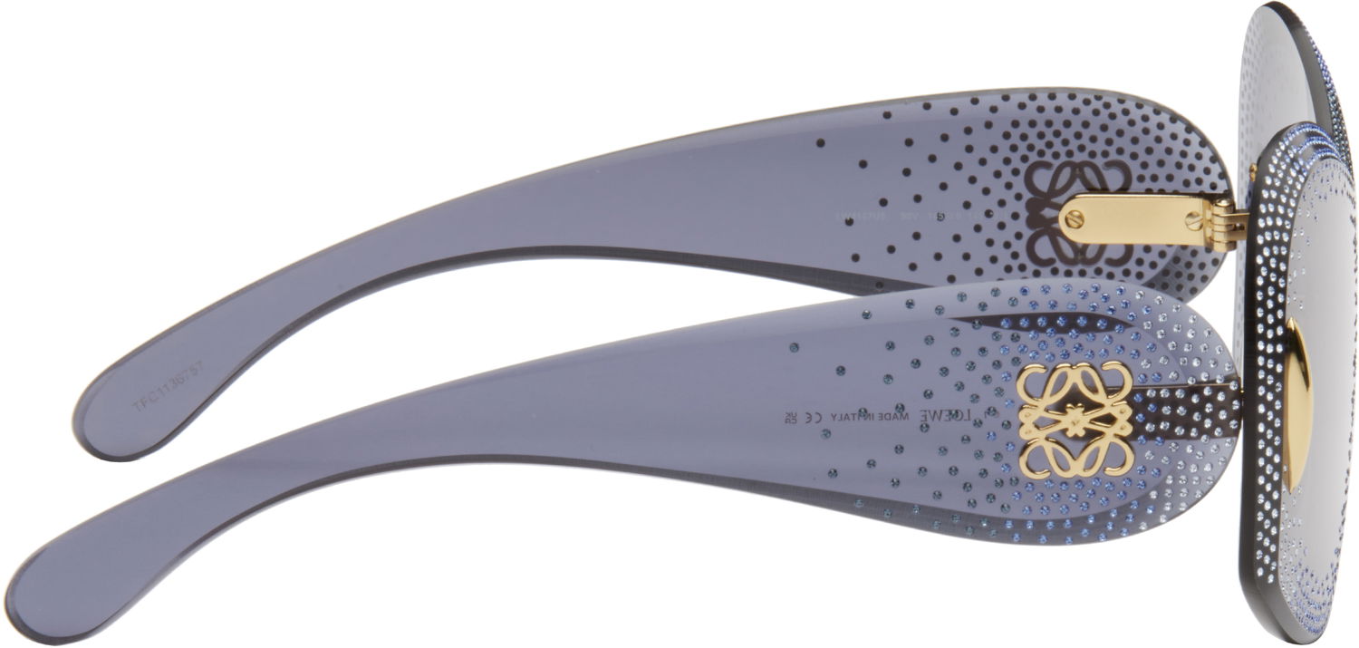 Слънчеви очила Loewe Starry Night Mask Sunglasses Синьо | LW4167US 192337204913, 1