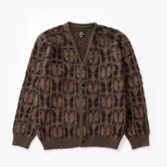 Облекло Needles Mohair Cardigan Кафяво | NS279-OLV, 0