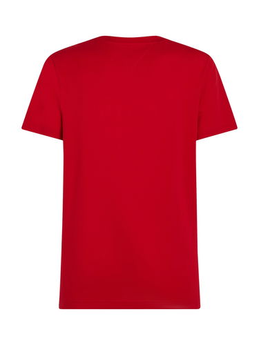 Тениска Tommy Hilfiger Tommy Hilfiger Logo Crew Neck T-Shirt Червено | MW0MW38621XLD, 5