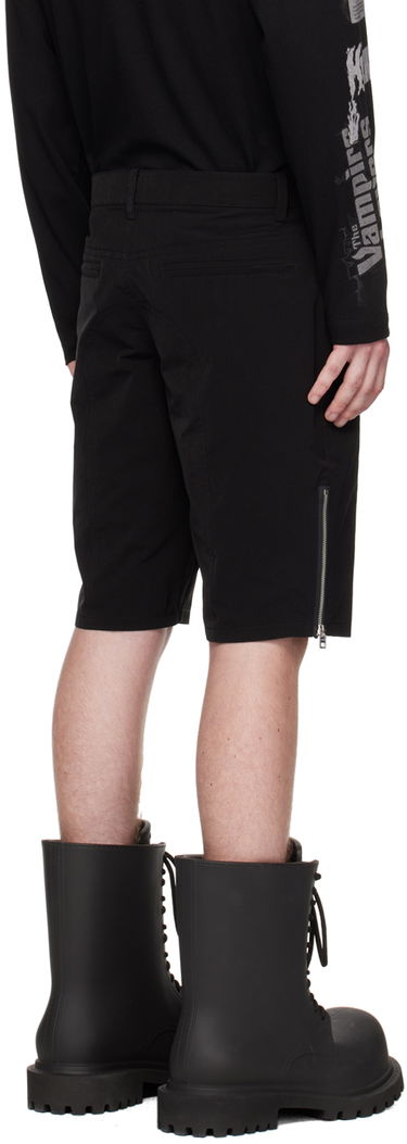 Къси панталони We11done We11done Biker Shorts Черно | WD-PT1-23-072-M-BK, 2
