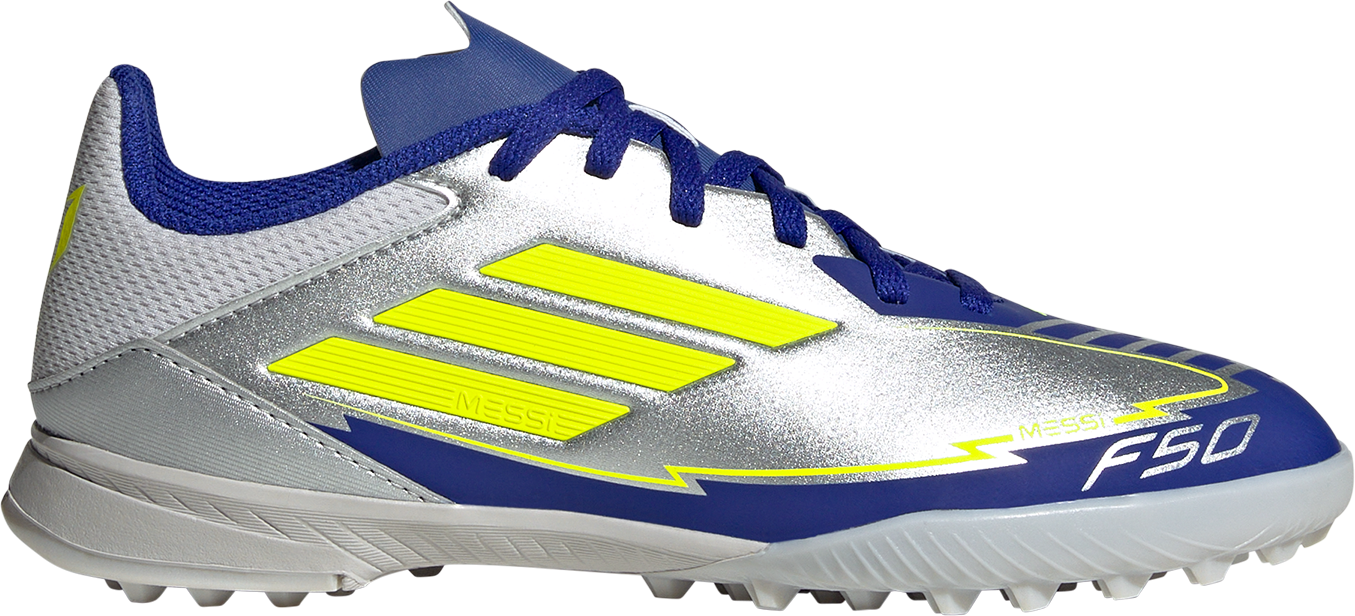 Кецове и обувки adidas Performance F50 League TF J Messi Синьо | ih0925, 0