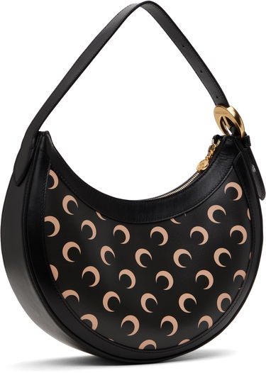 Дамска чанта Marine Serre Marine Serre Moon Canvas Eclips Bag Черно | WBA020A RWOV0030, 2