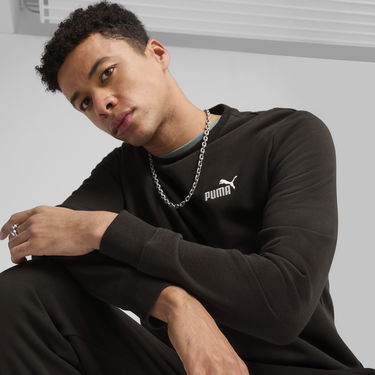 Суитчър Puma Essentials Small Logo Crewneck Sweatshirt Черно | 682564_01, 4