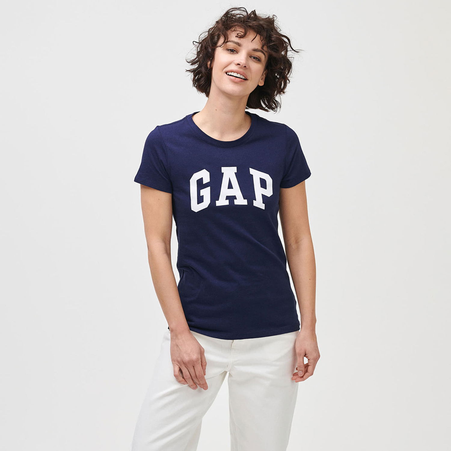 Тениска GAP Logo Tees 2Pack Mojave Бежово | 548683-01, 1