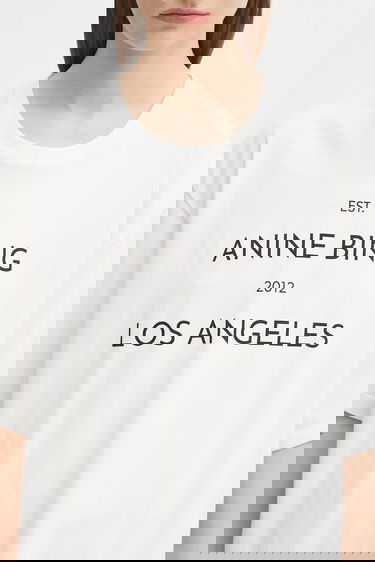 Тениска Anine Bing Rudy T-Shirt Бяло | A.08.11037, 3