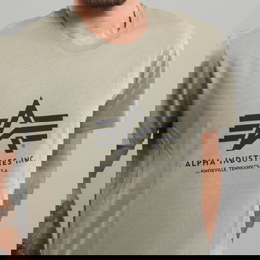 Тениска Alpha Industries Basic Tee Зелено | 100501 / 11, 2