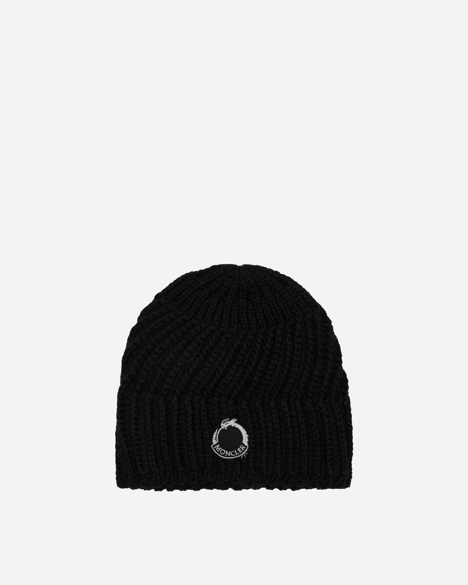 Шапка Moncler Year of the Dragon Beanie Черно | 3B00031M2089 999, 1