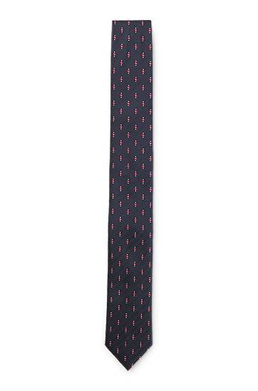 Аксесоари BOSS Jacquard Silk Tie Тъмно синьо | 50545460, 0
