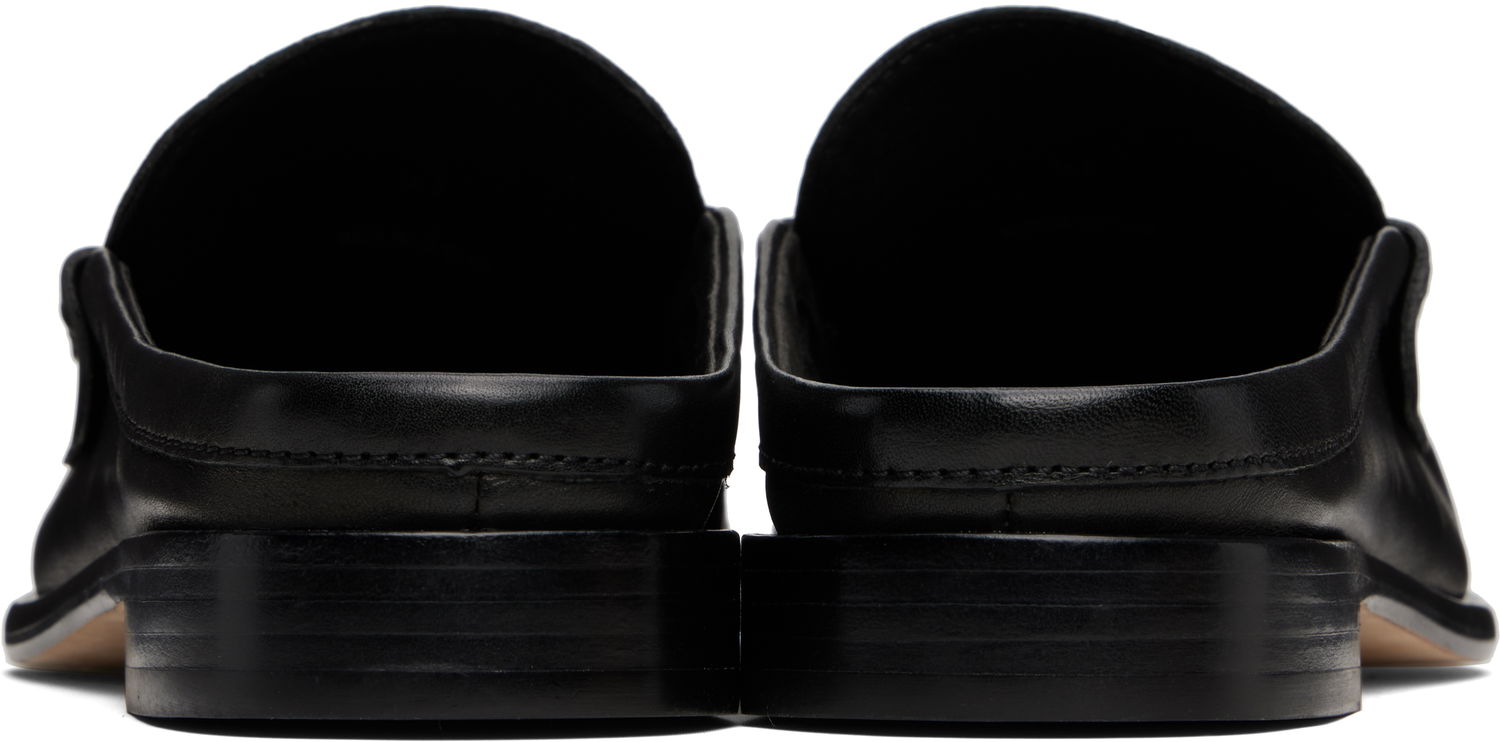 Облекло rag & bone rag & bone Carter Leather Mule Loafers Черно | WFF24FF033LE33, 1