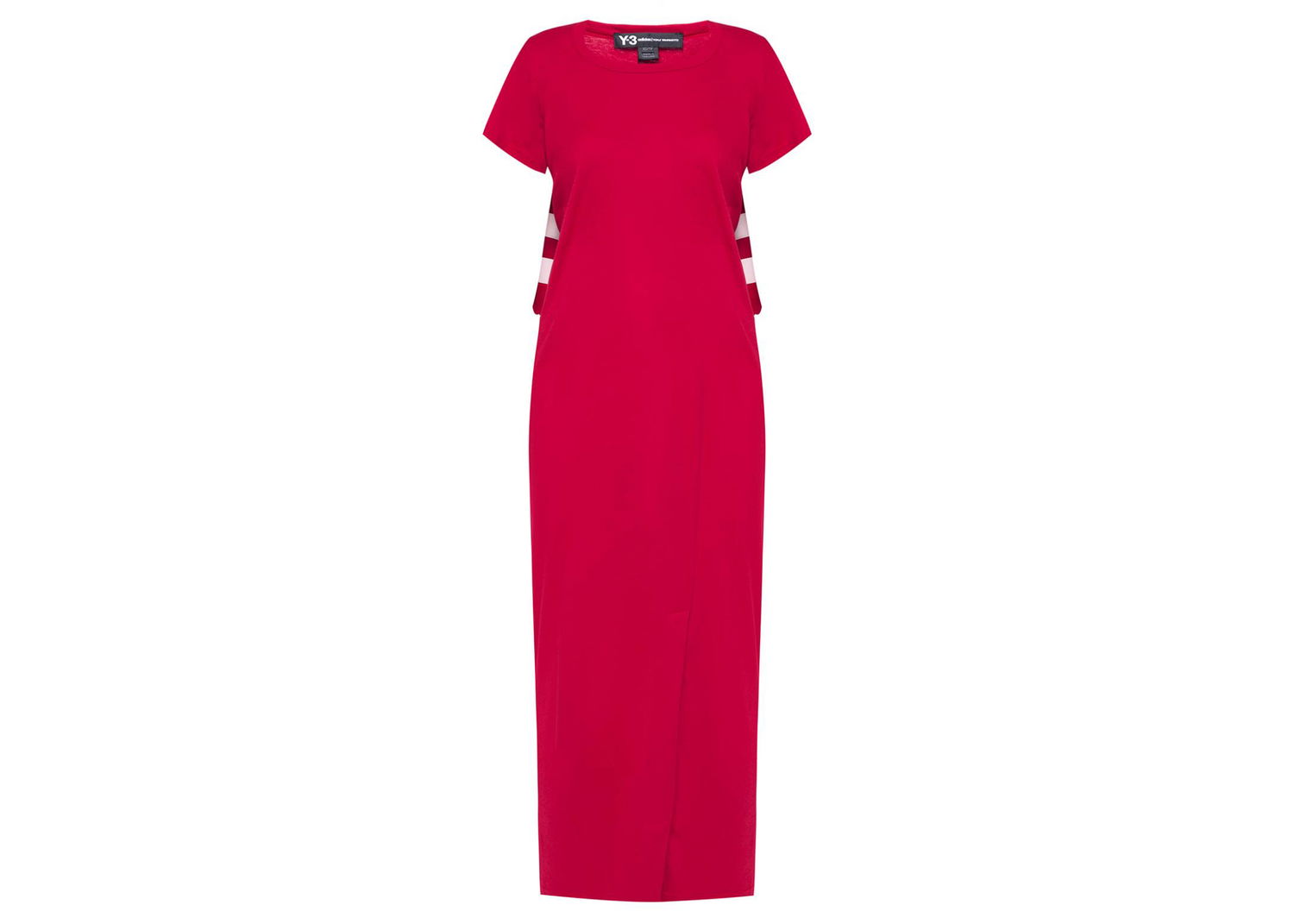 Pокля adidas Originals Y-3 Stripe Dress Червено | CY8385, 0