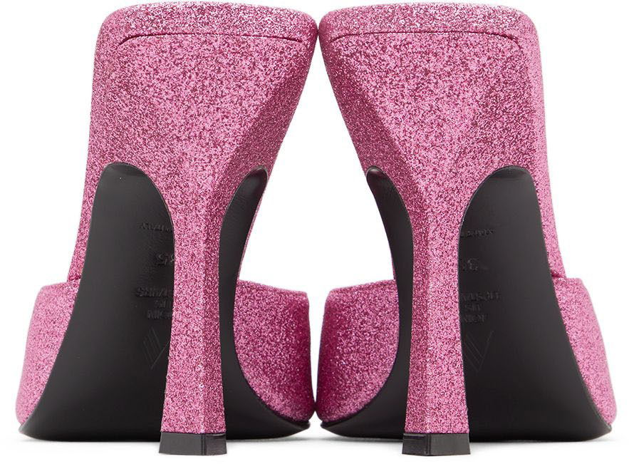 Аксесоари The Attico Attico Anais Heeled Sandals Розово | 227WS499 G002, 1